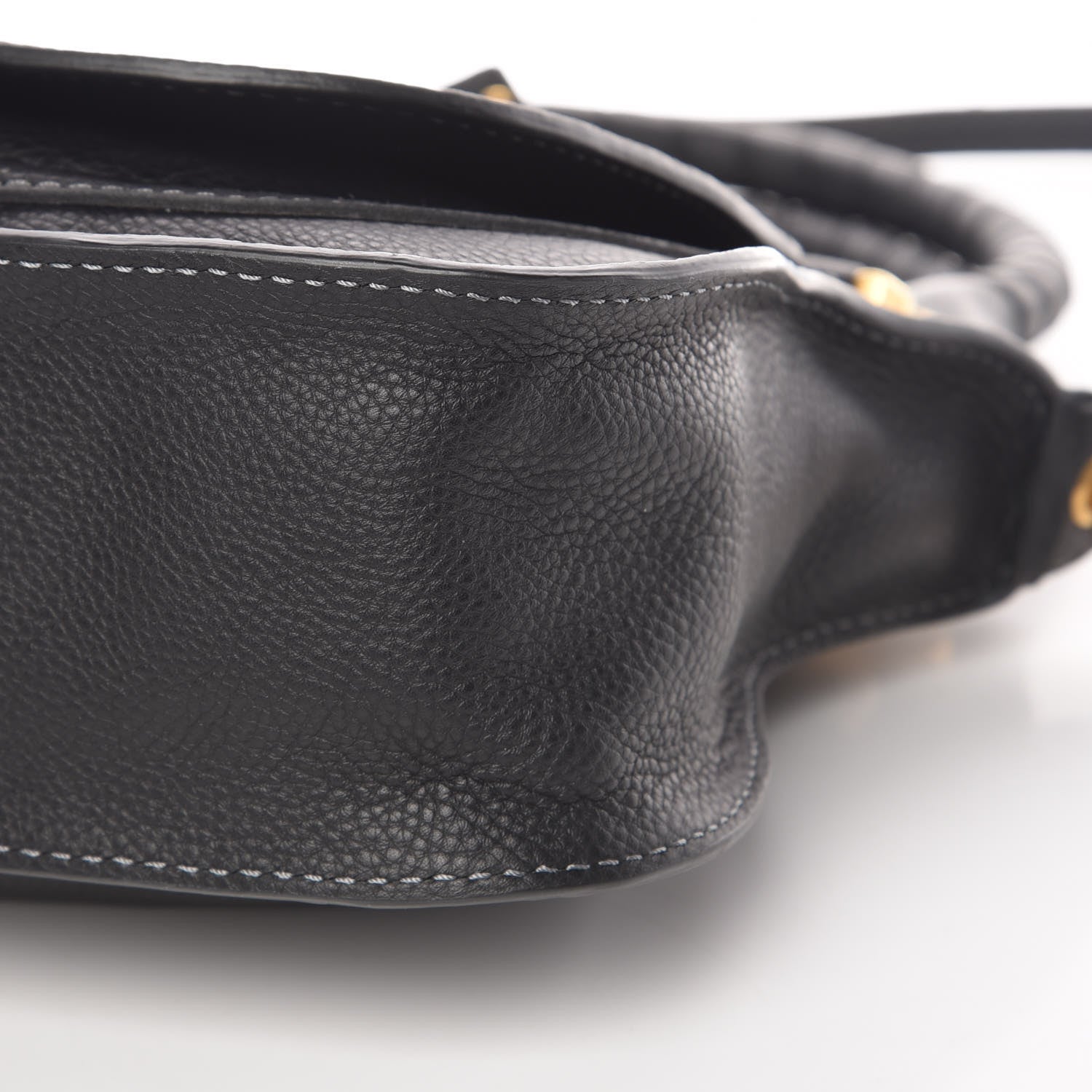 Chloe Calfskin Small Marcie Satchel Black 9 of 9