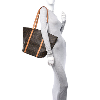 Louis Vuitton Monogram Sac Shopping Tote 2 of 10