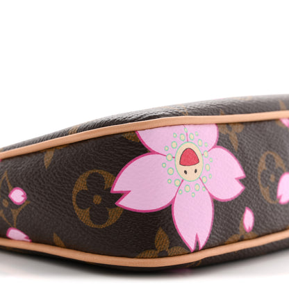 Louis Vuitton LV X TM Monogram Pochette Accessories Sakura Brown 8 of 10