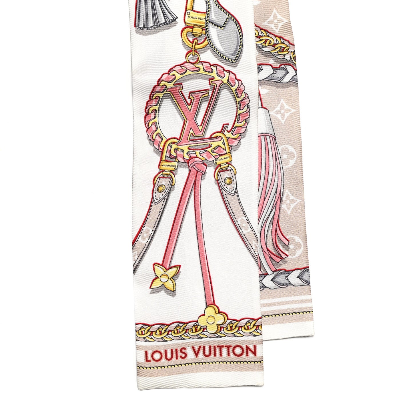 Silk Mix And Straps Bandeau Beige