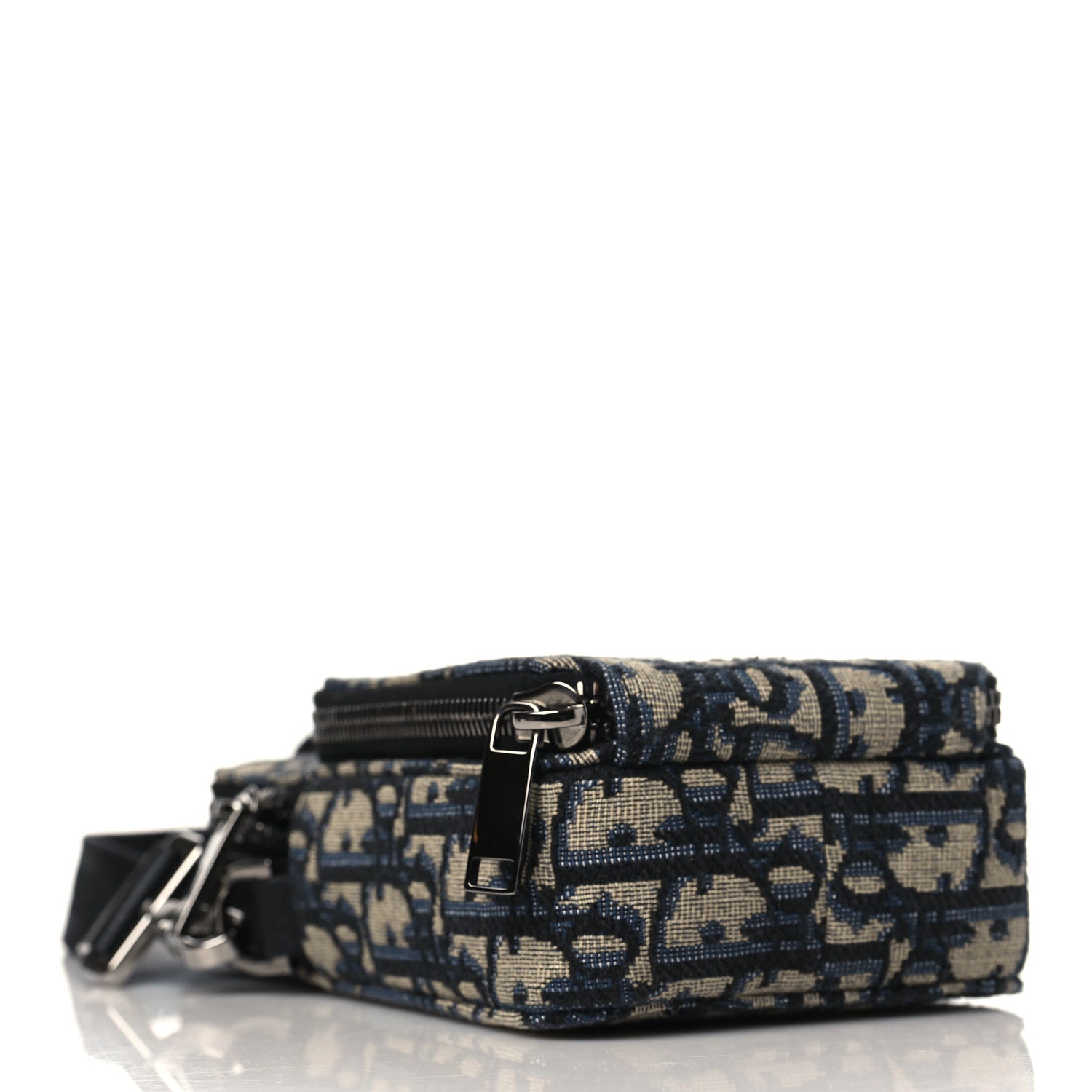 Christian Dior Oblique Micro Rider Pouch Blue 4 of 8