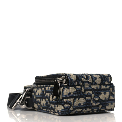 Christian Dior Oblique Micro Rider Pouch Blue 4 of 8