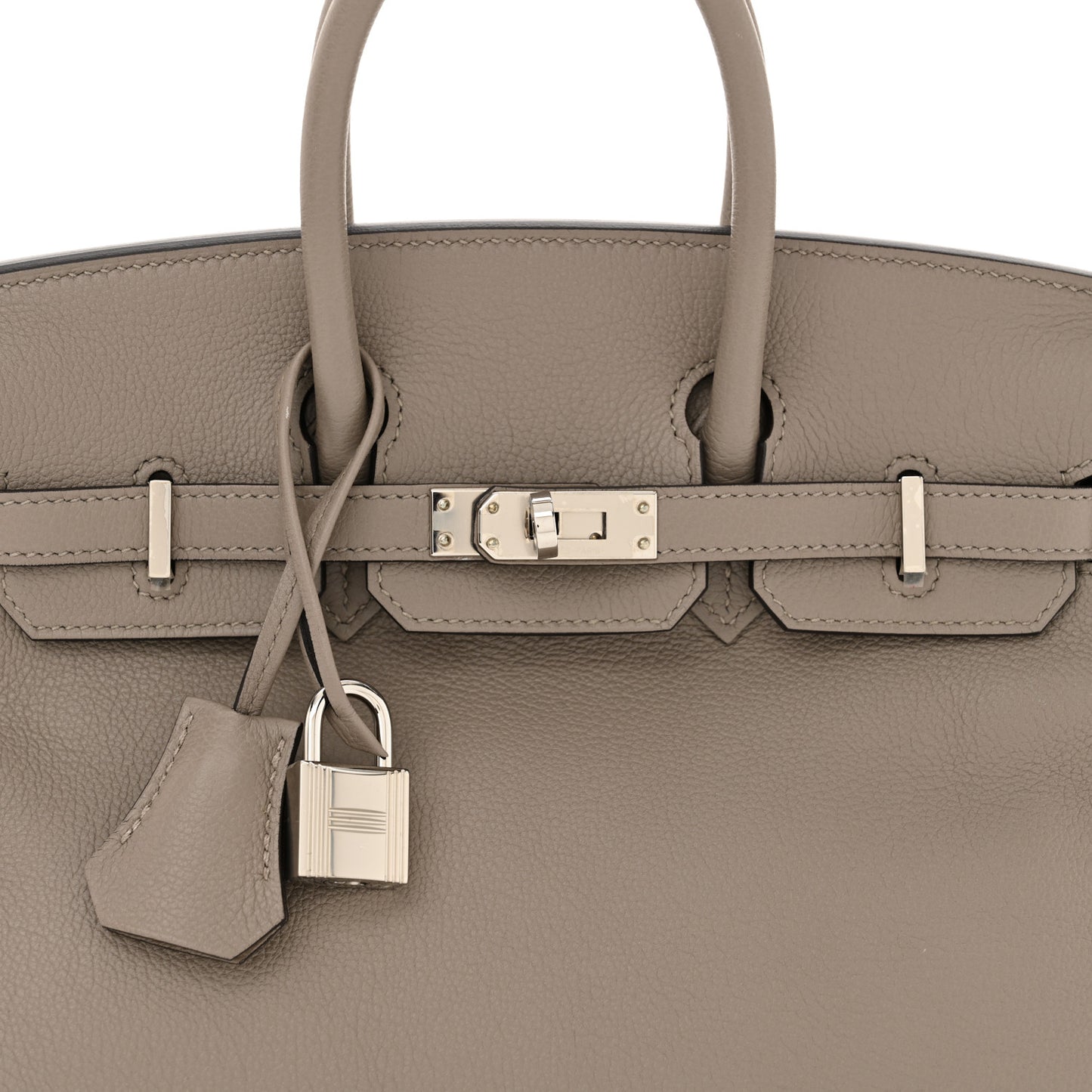 Taurillon Novillo Birkin 25 Gris Asphalte