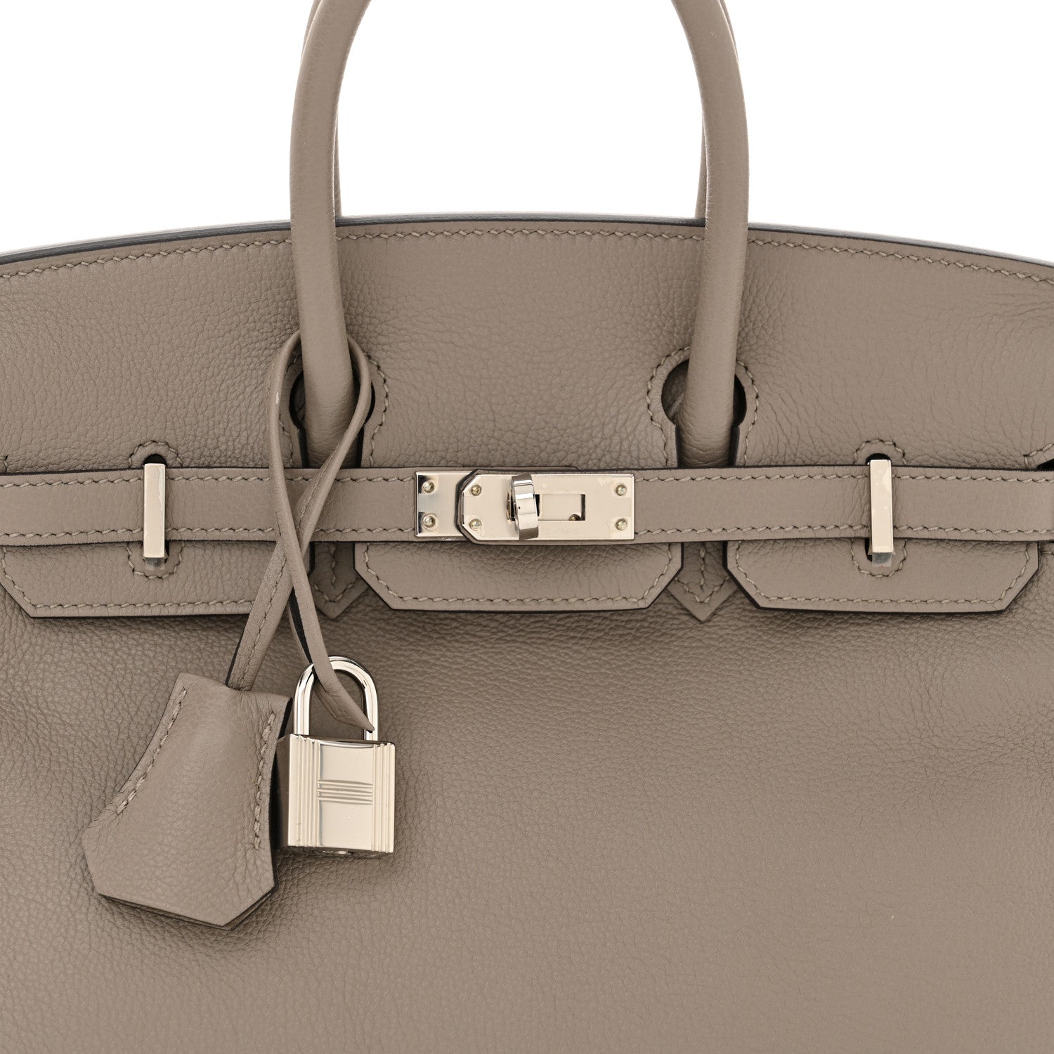 Hermes Taurillon Novillo Birkin 25 Gris Asphalte 8 of 12