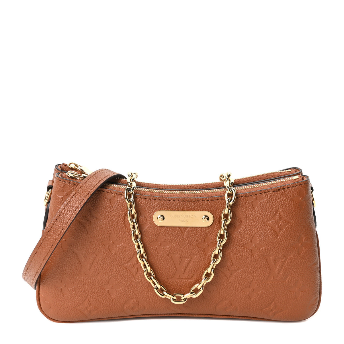 Louis Vuitton Empreinte Monogram Liv Pochette Cognac 1 of 10