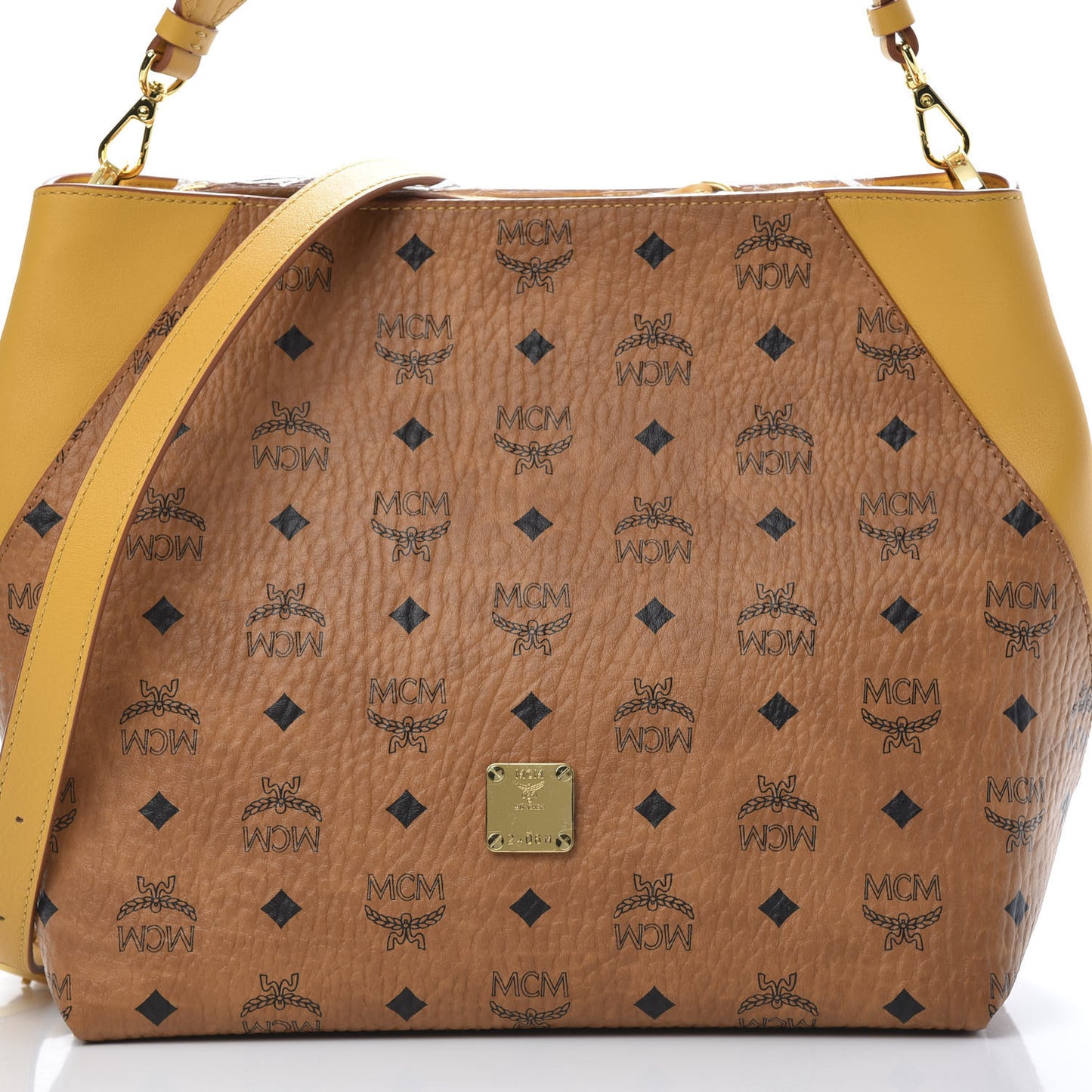 Visetos Medium Klara Hobo Cognac Yellow