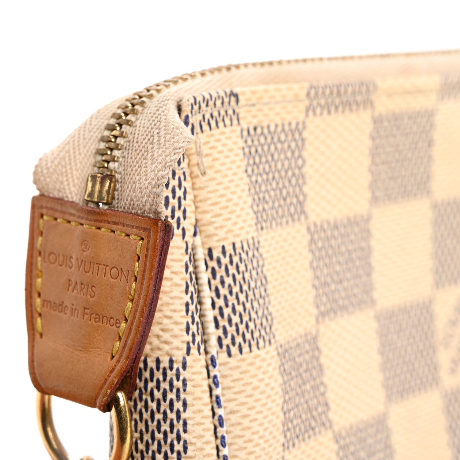 Louis Vuitton Damier Azur Mini Pochette Accessories 10 of 12