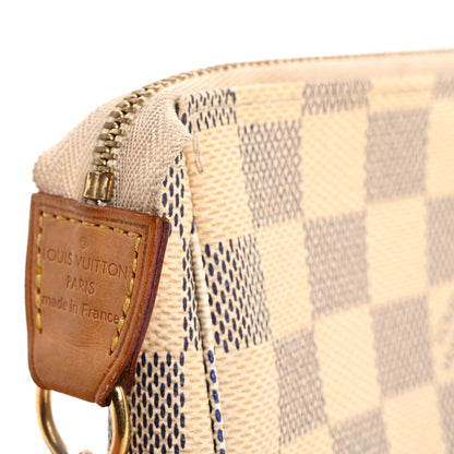 Louis Vuitton Damier Azur Mini Pochette Accessories 10 of 12