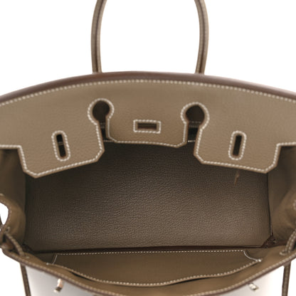 Hermes Togo Birkin 25 Etoupe 5 of 11