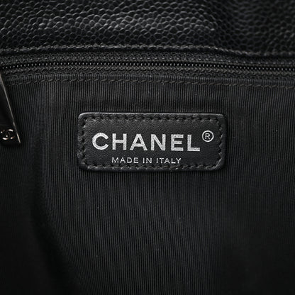 Chanel Caviar Quilted Grand Shopping Tote GST Black 6 of 12