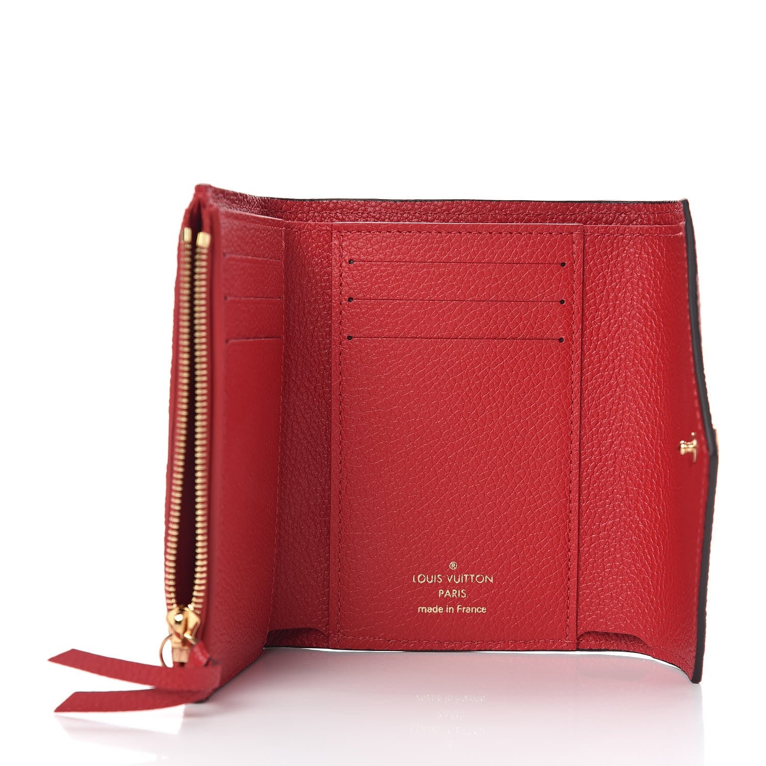 Louis Vuitton Empreinte Victorine Wallet Scarlet 5 of 8