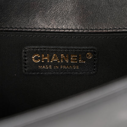 Chanel Calfskin Quilted Medium Boy Flap Black 6 of 11