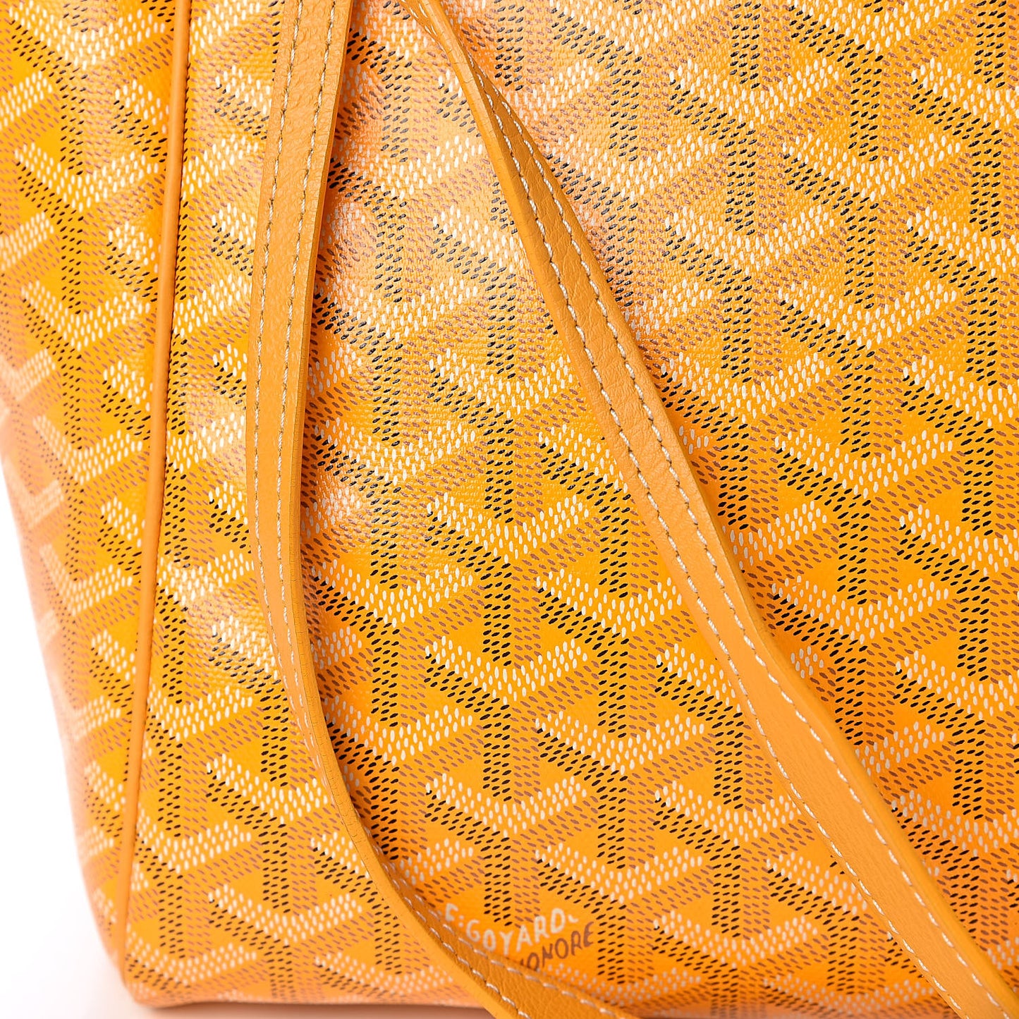 Goyardine Rouette PM Yellow