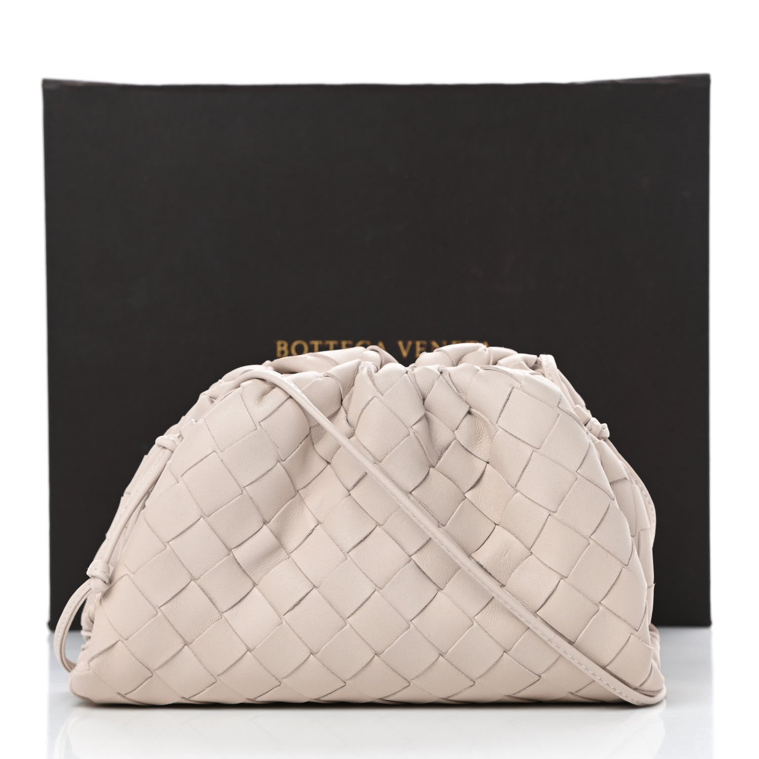 Bottega Veneta Nappa Intrecciato The Mini Pouch Plaster 12 of 12
