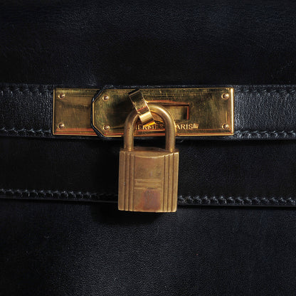 Hermes Box Kelly Retourne 32 Black 19 of 29