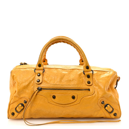 Balenciaga Agneau Classic Hardware Twiggy Mangue 1 of 12
