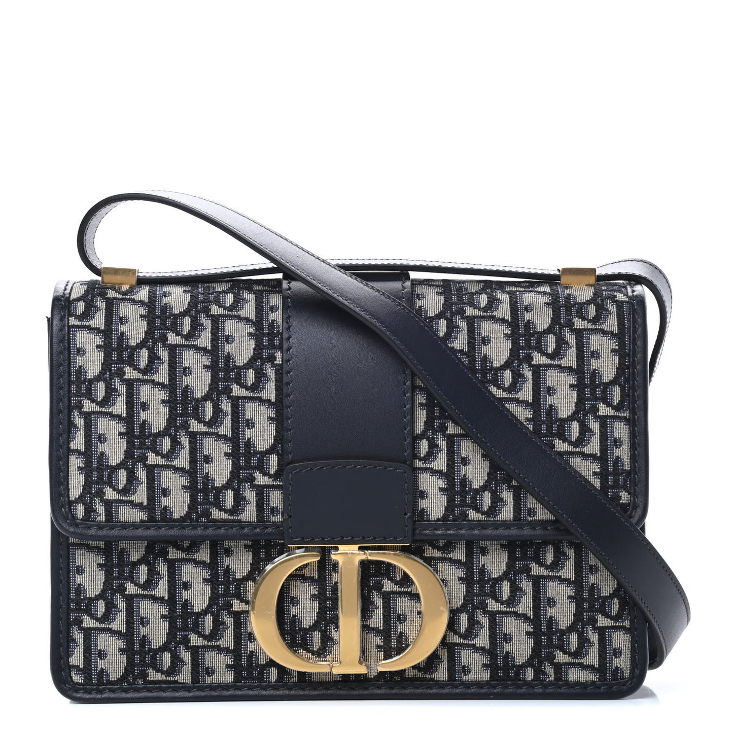 Oblique 30 Montaigne Flap Bag Blue