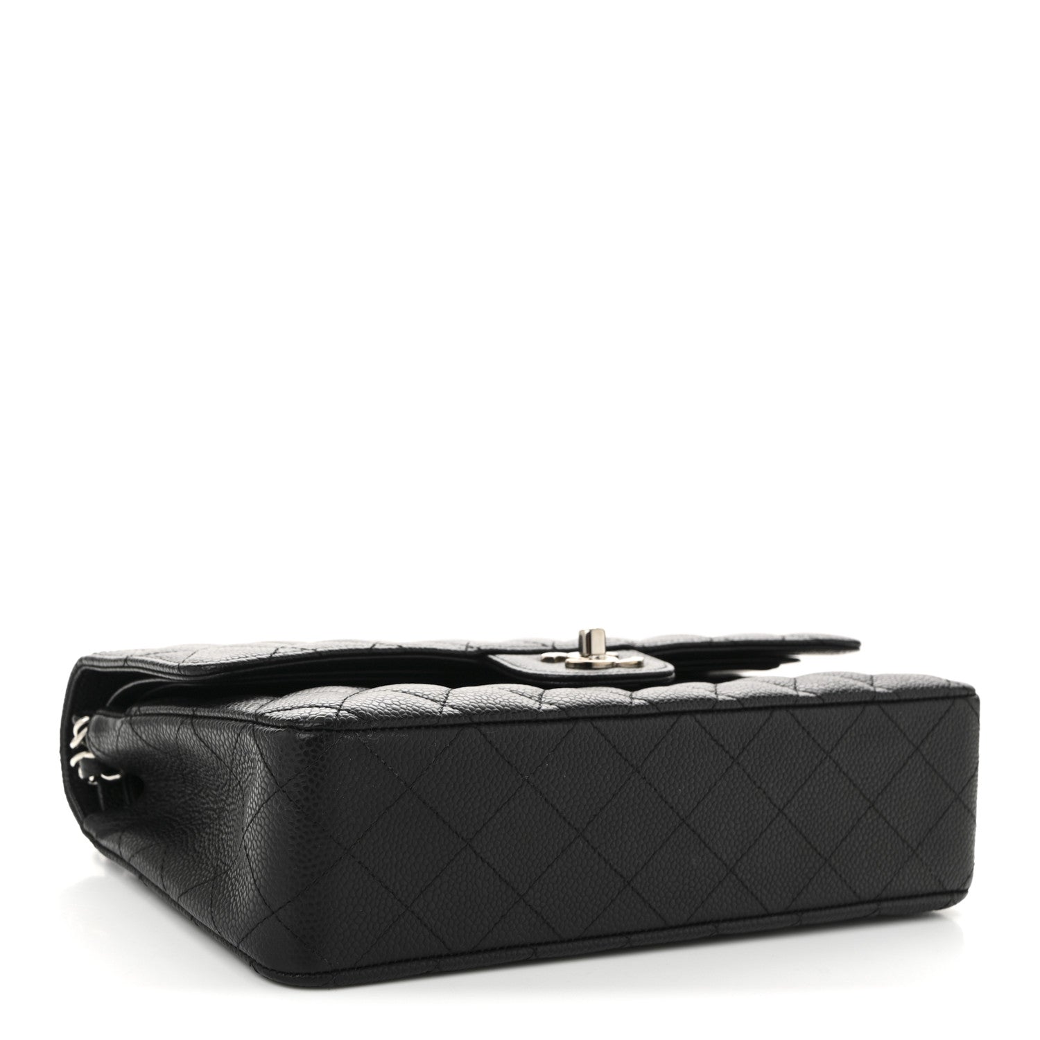 Chanel Caviar Quilted Medium Double Flap Black 4 of 10