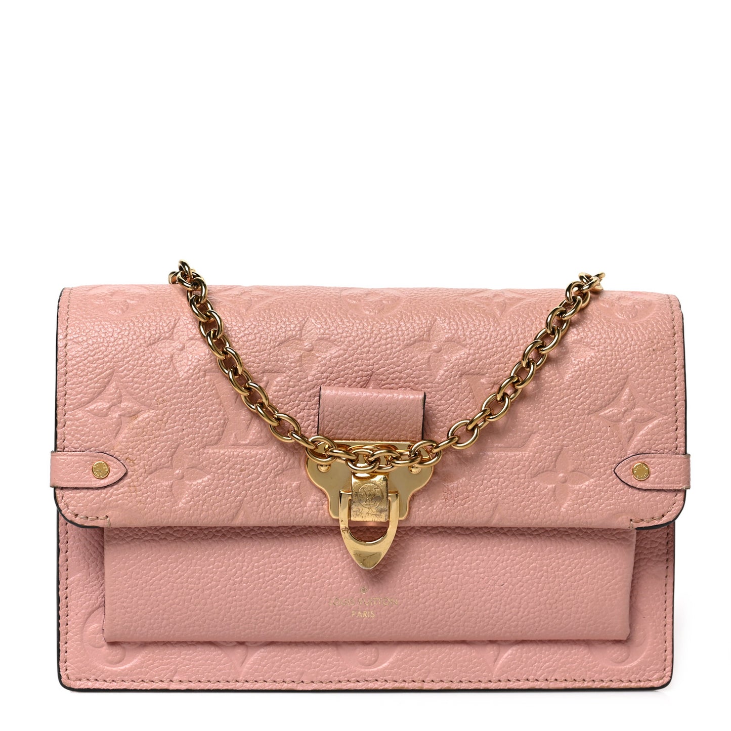 Empreinte Vavin Chain Wallet Rose Poudre