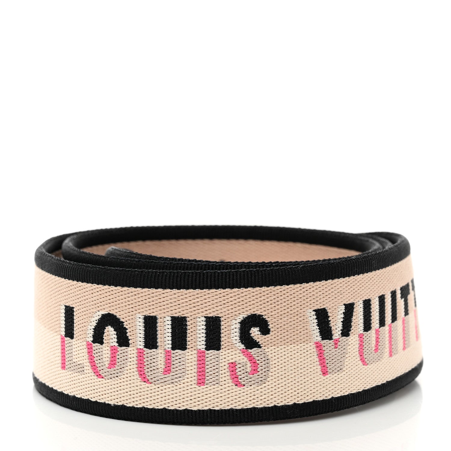 Louis Vuitton Jacquard Speedy Bandouliere 20 Shoulder Strap Black 2 of 6