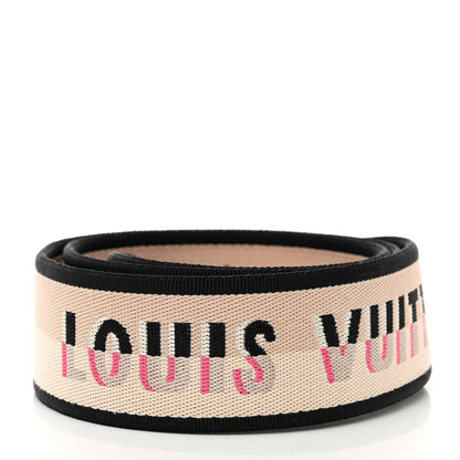 Louis Vuitton Jacquard Speedy Bandouliere 20 Shoulder Strap Black 2 of 6