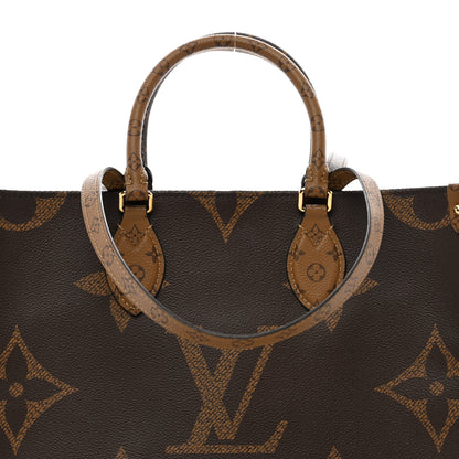Louis Vuitton Reverse Monogram Giant Onthego MM 5 of 9