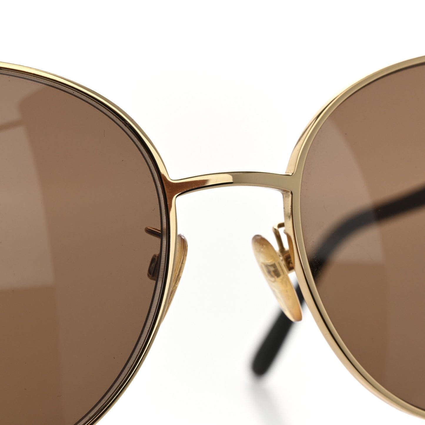 Metal Cat Eye Sunglasses TF718-K Gold Tortoise