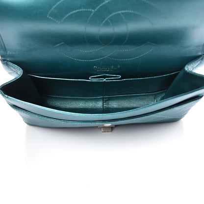 Chanel Metallic Calfskin Quilted 2.55 Reissue 227 Flap Turquoise 5 of 15