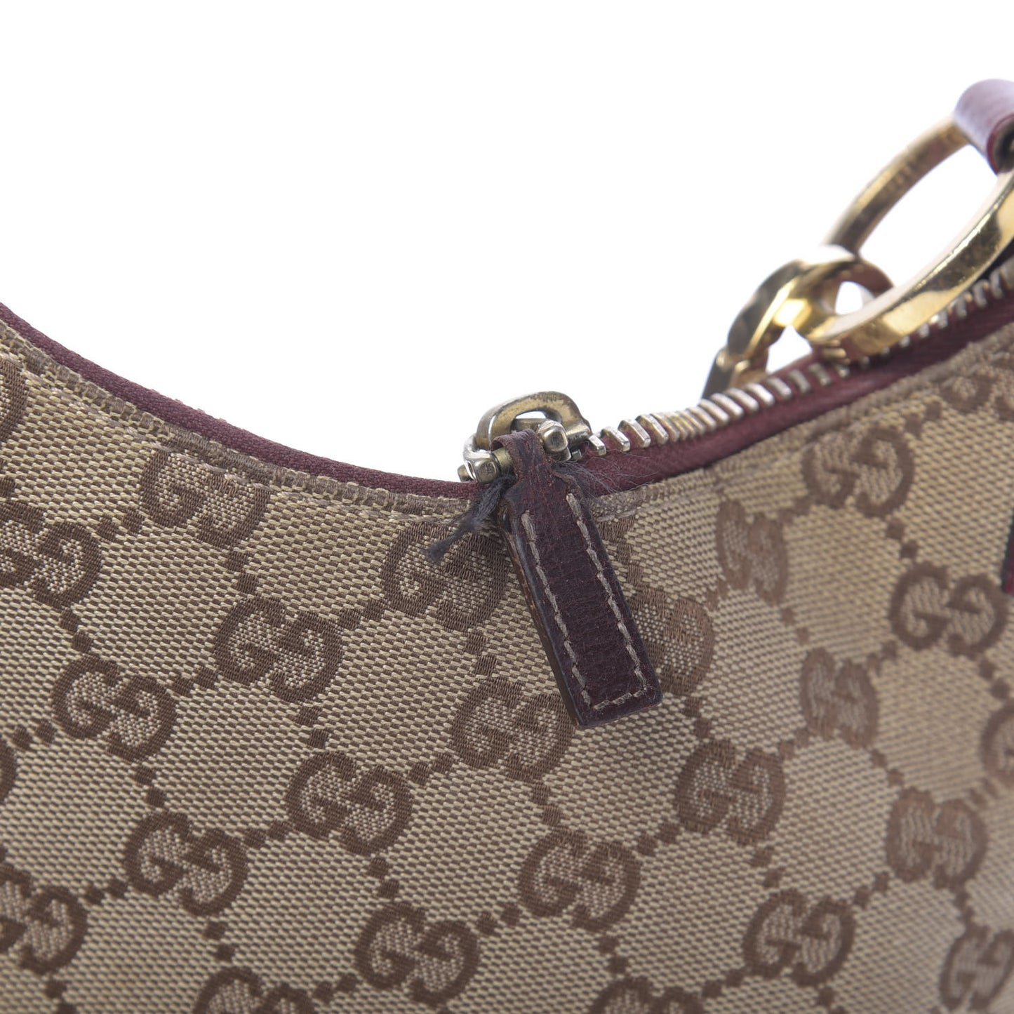 Monogram Classic Ring Hobo Burgundy