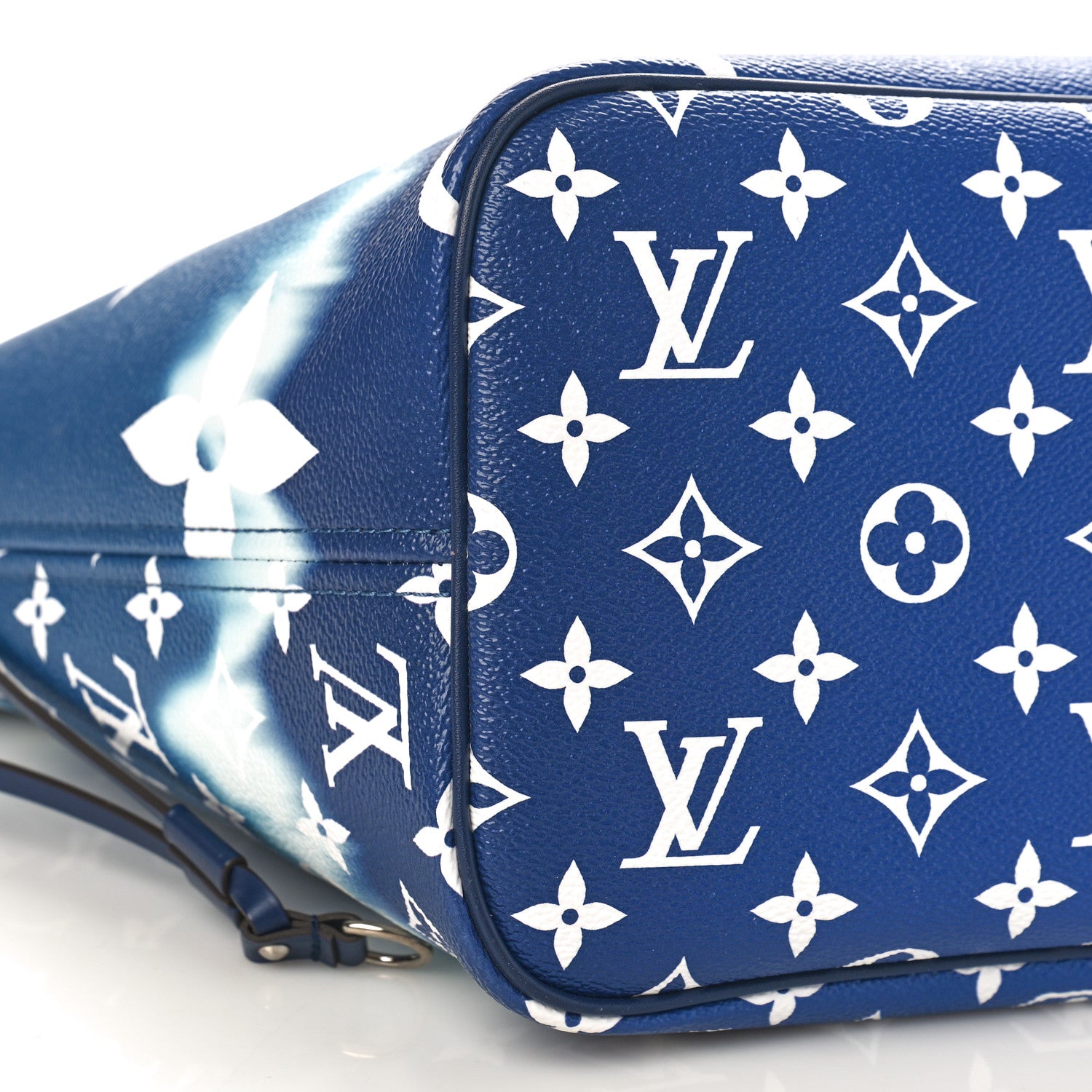 Louis Vuitton Monogram Escale Neverfull MM Blue 8 of 9