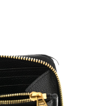 Louis Vuitton Empreinte Zippy Wallet Black 8 of 8