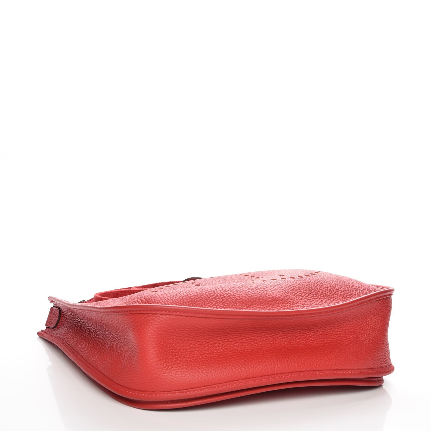 Hermes Taurillon Clemence Evelyne III GM Rouge Casaque 4 of 8