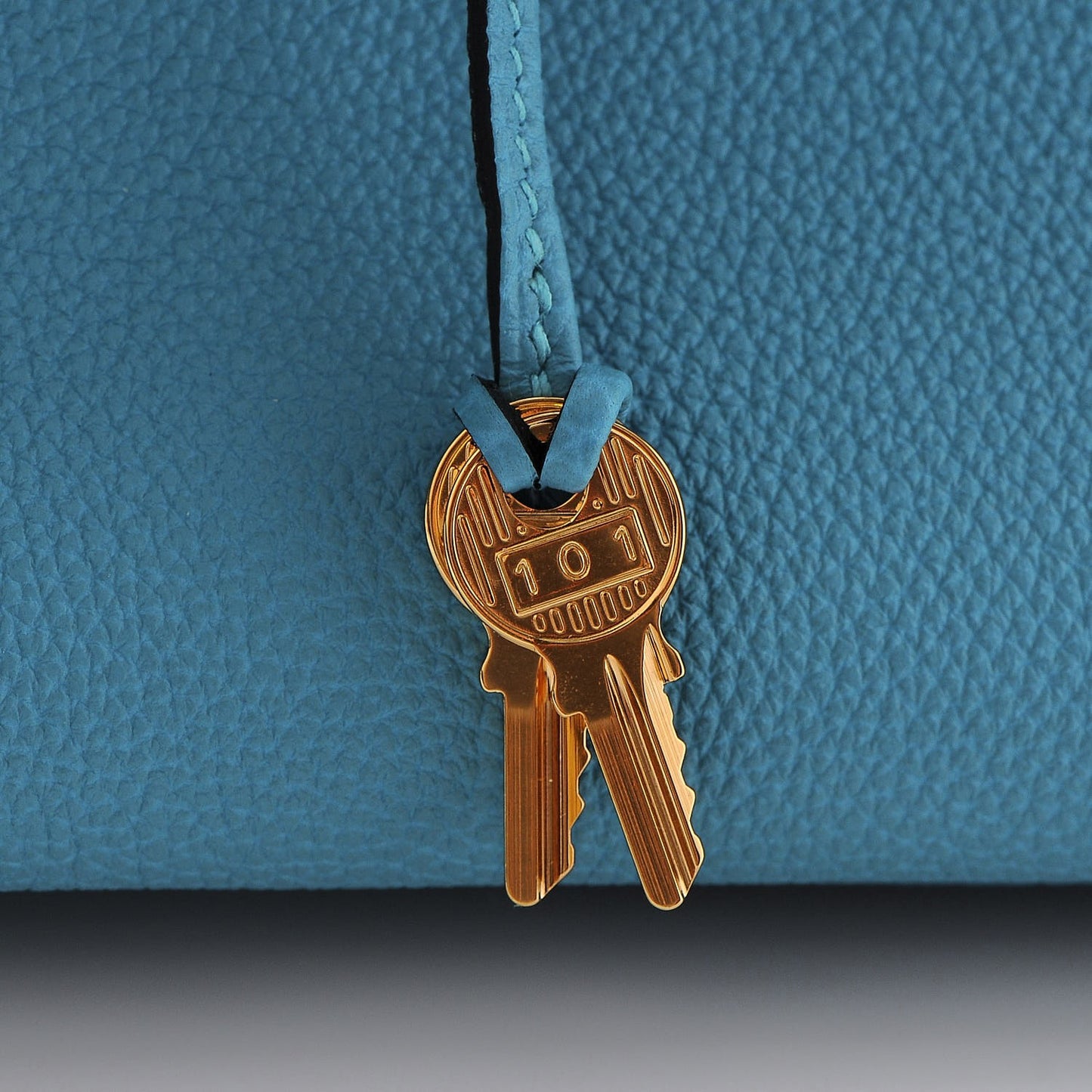 Togo Birkin 35 Turquoise