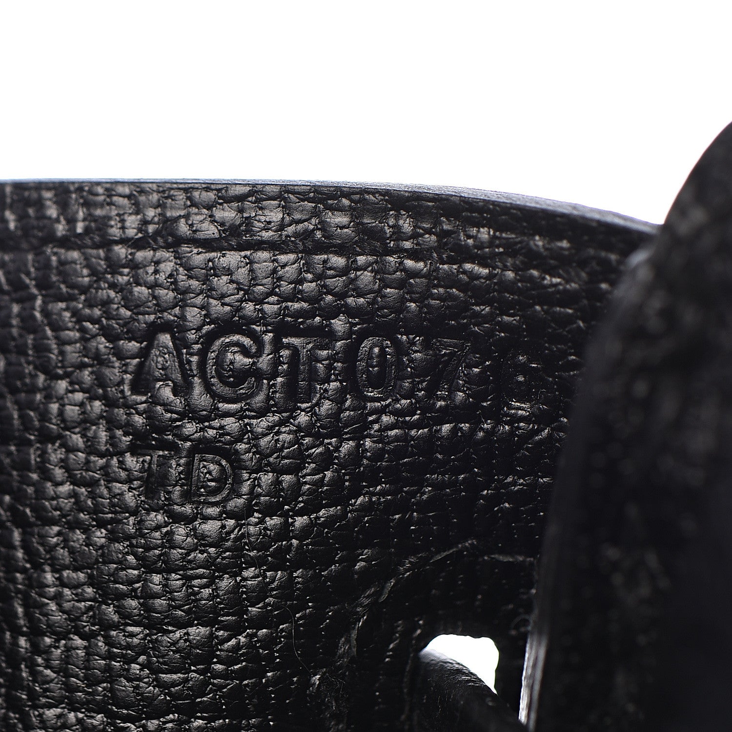 Hermes Togo Birkin 25 Black 6 of 35
