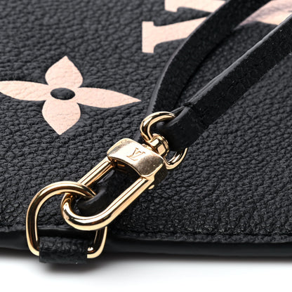 Louis Vuitton Empreinte Monogram Giant Neonoe MM Pochette Black Beige 5 of 5