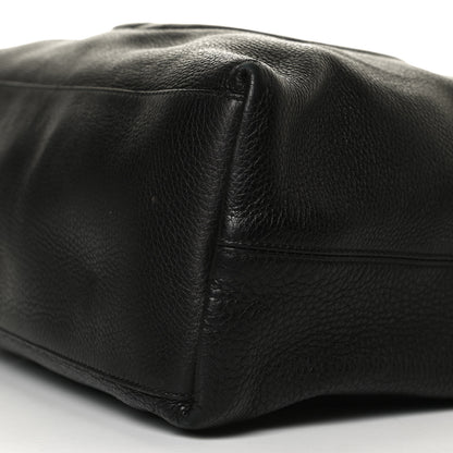 Gucci Pebbled Calfskin Medium Soho Chain Shoulder Bag Black 10 of 14
