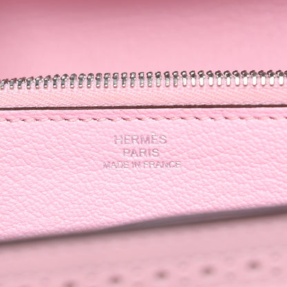 Hermes Swift Ghillies Kelly Longue Wallet Rose Sakura 6 of 8