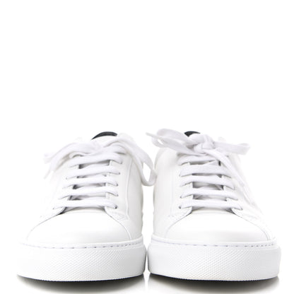 Givenchy Calfskin Perforated Womens Urban Street Sneakers 41 White Black 3 of 12