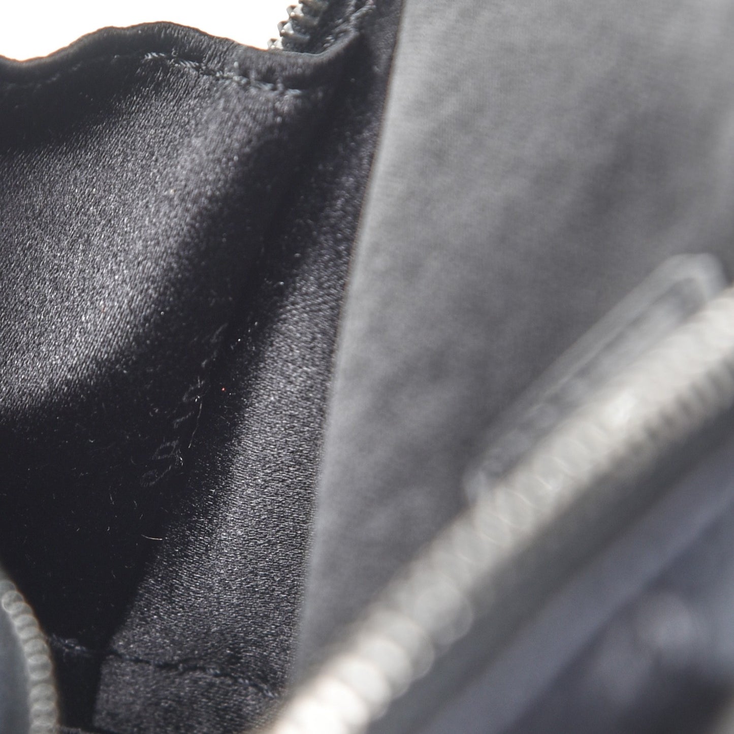 Satin Monogram Little Alma Black