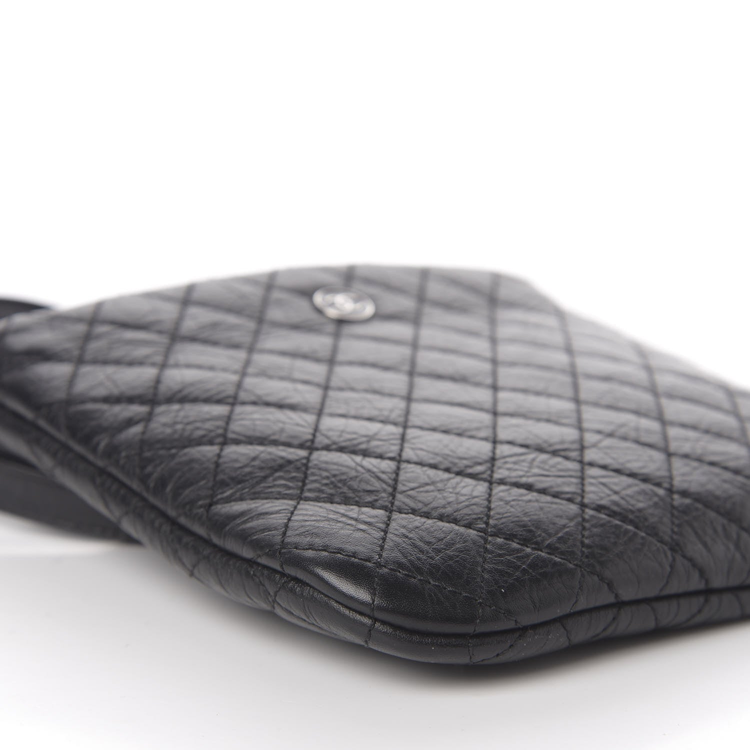 Chanel Calfskin Quilted Crossbody Bag Black 10 of 12