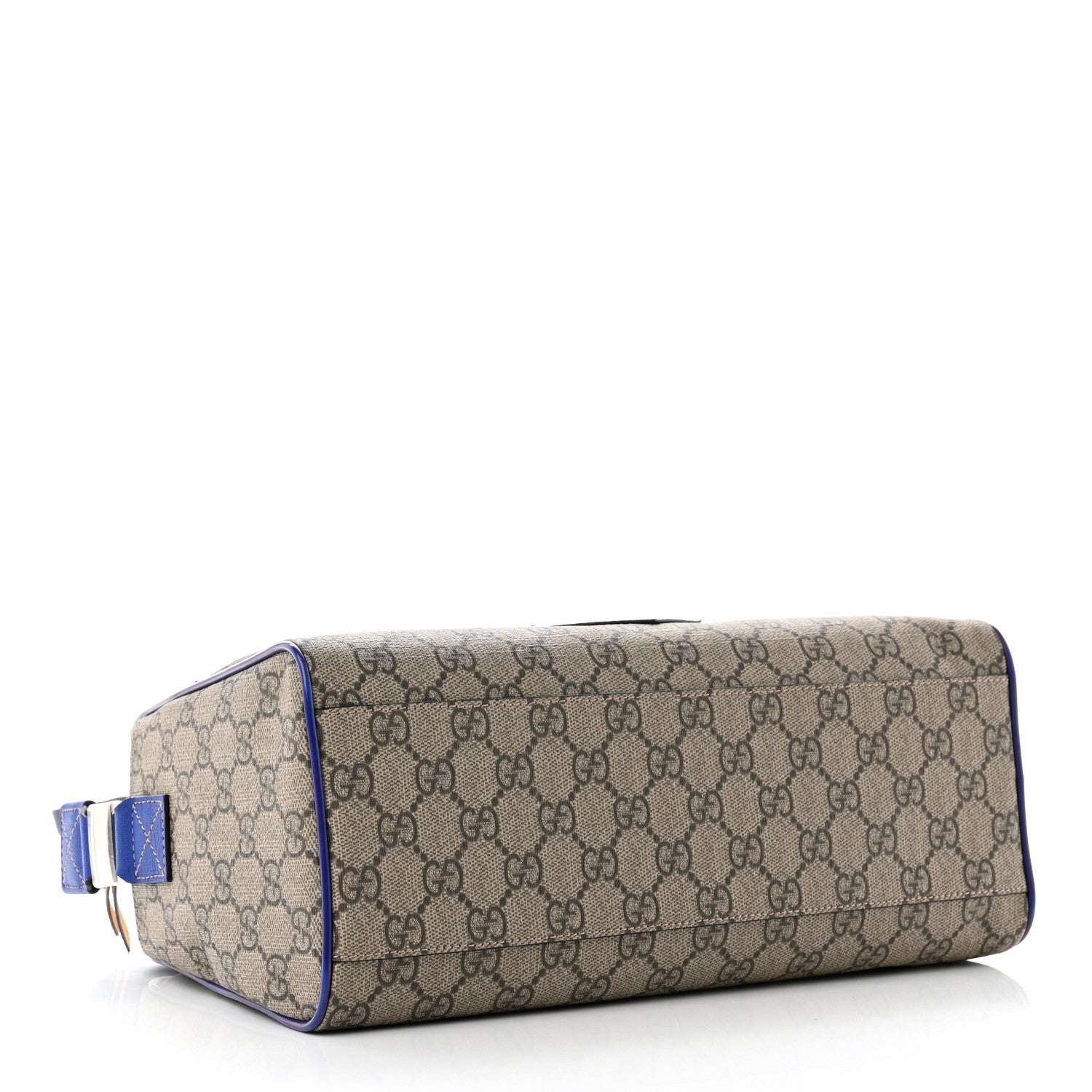 Gucci GG Supreme Monogram Kids Dinosaur Top Handle Bag Blue 3 of 9
