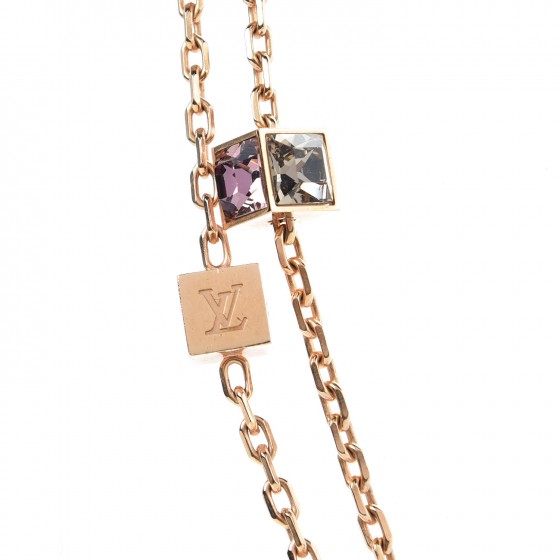 Louis Vuitton Swarovski Gamble Long Necklace Multicolor 5 of 6