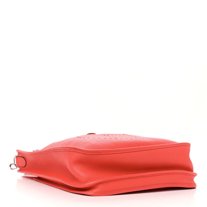 Hermes Taurillon Clemence Evelyne III GM Rose Jaipur 3 of 8