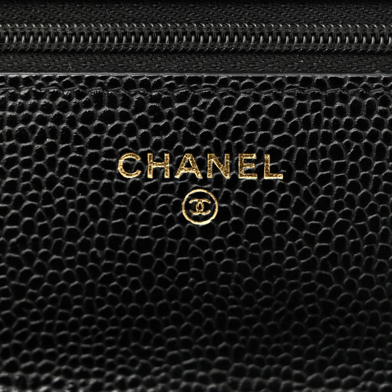 Chanel Caviar Quilted Wallet On Chain WOC Black 6 of 15