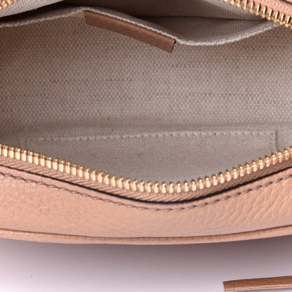 Gucci Pebbled Calfskin Small Soho Disco Bag Camelia 4 of 4
