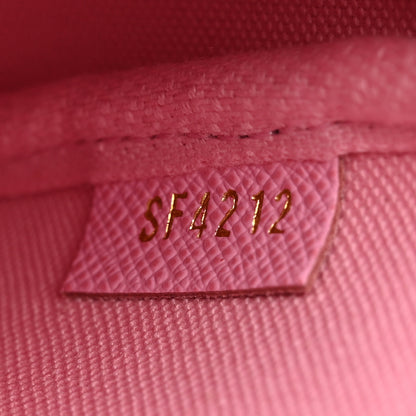 Louis Vuitton Monogram 2022 Christmas Animation Paris Mini Pochette Accessories Pink 15 of 17