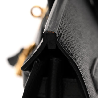 Hermes Epsom Birkin Sellier 25 Black 11 of 12