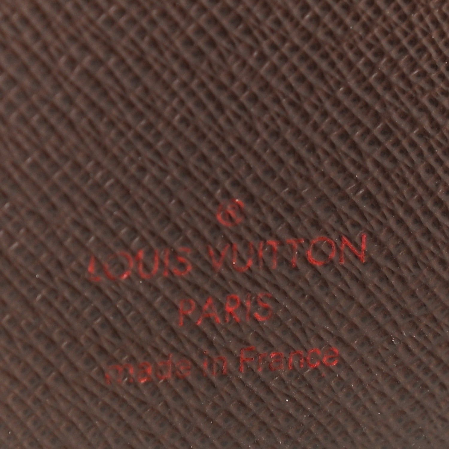 Louis Vuitton Damier Ebene Pocket Agenda Cover 6 of 9