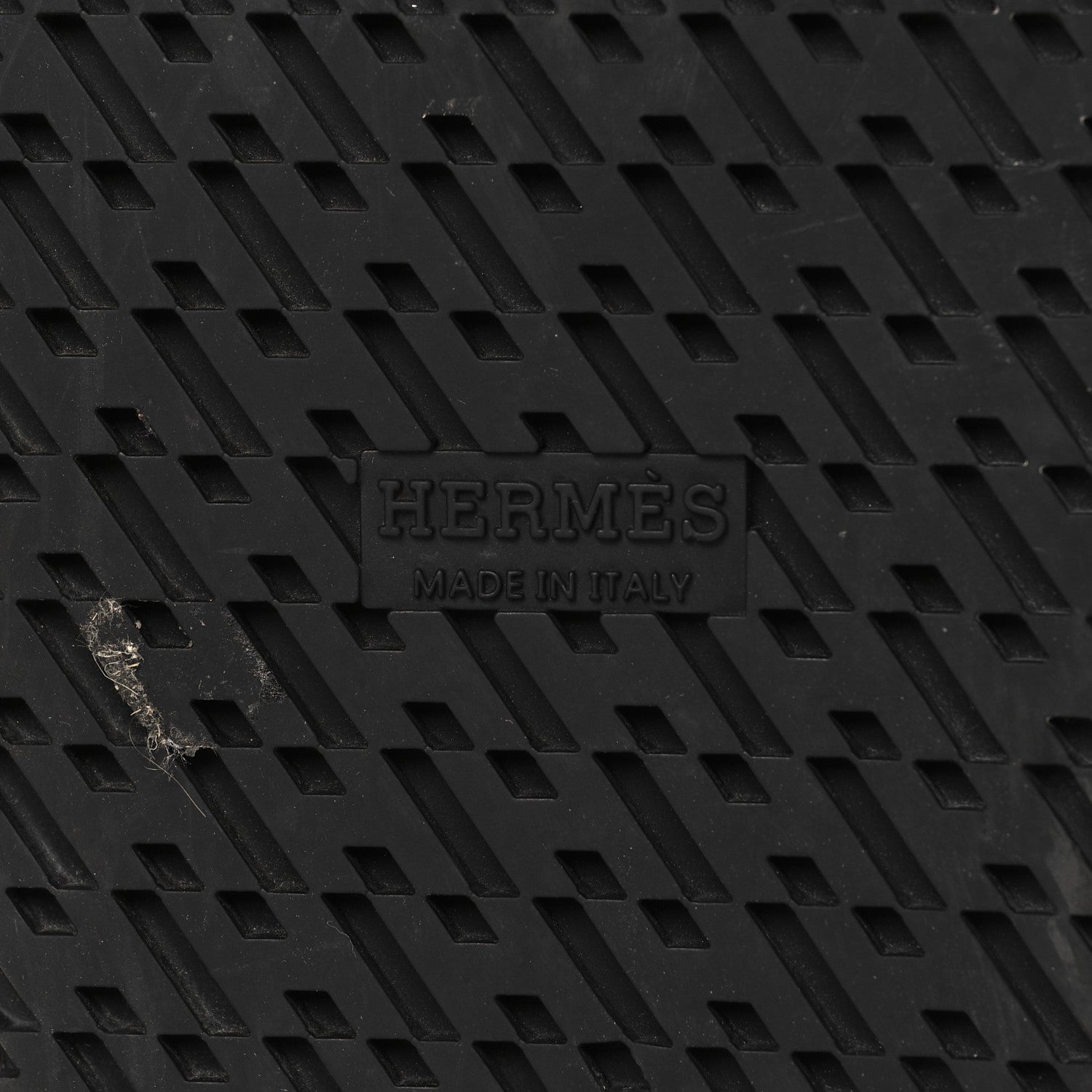 Hermes Techno Fringed H Canvas Caflskin Womens Chypre Sandals 38 Prunoir Black 8 of 9