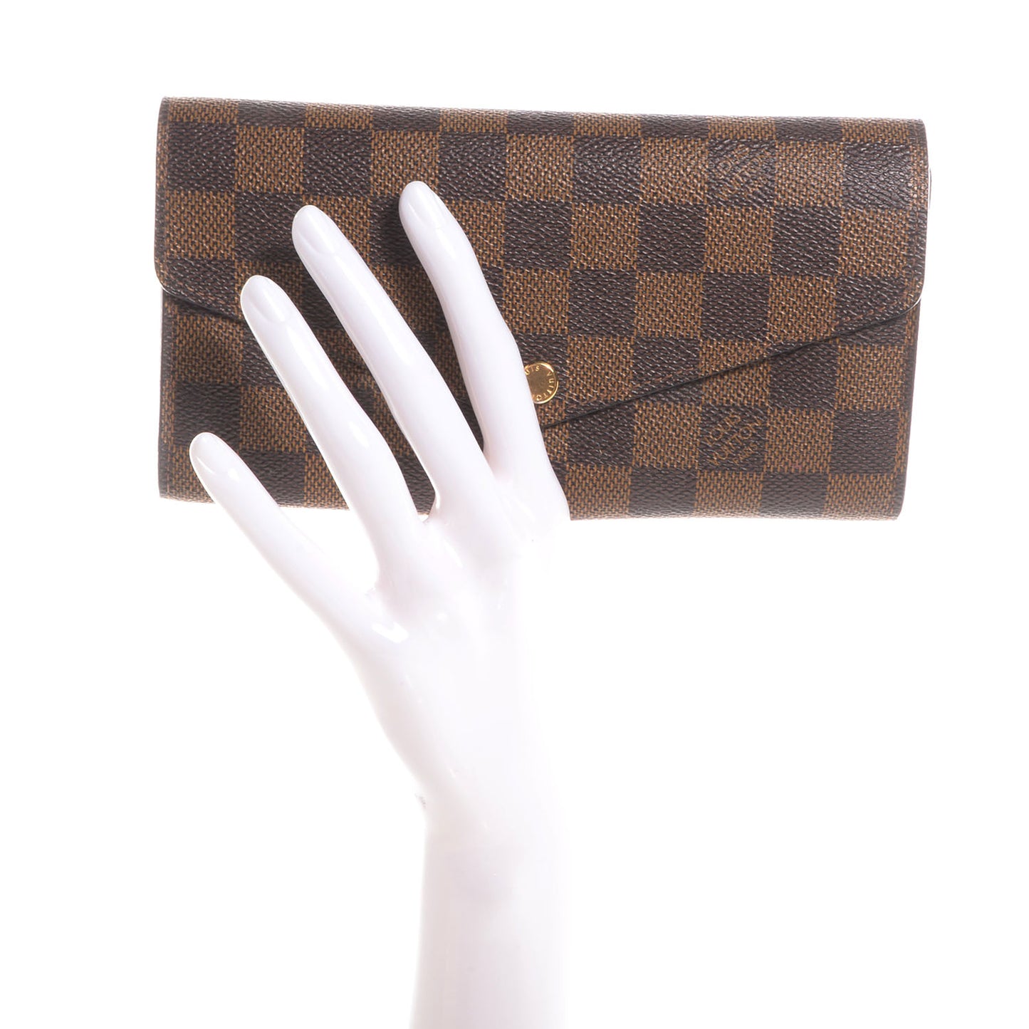 Damier Ebene Sarah Wallet